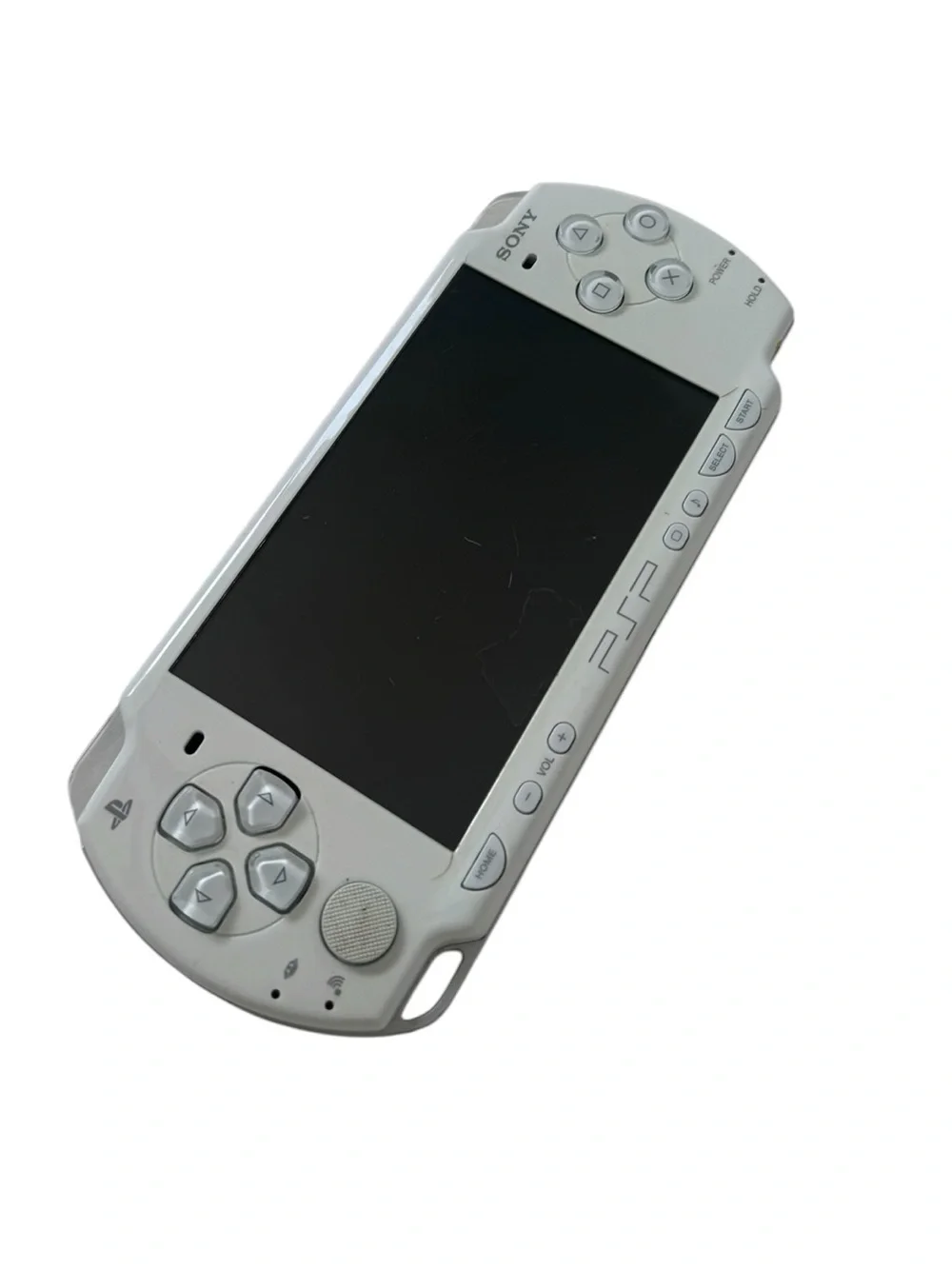 Sony PSP 2001 Ice Silver Handheld Console | UMD | Parts or Repair |